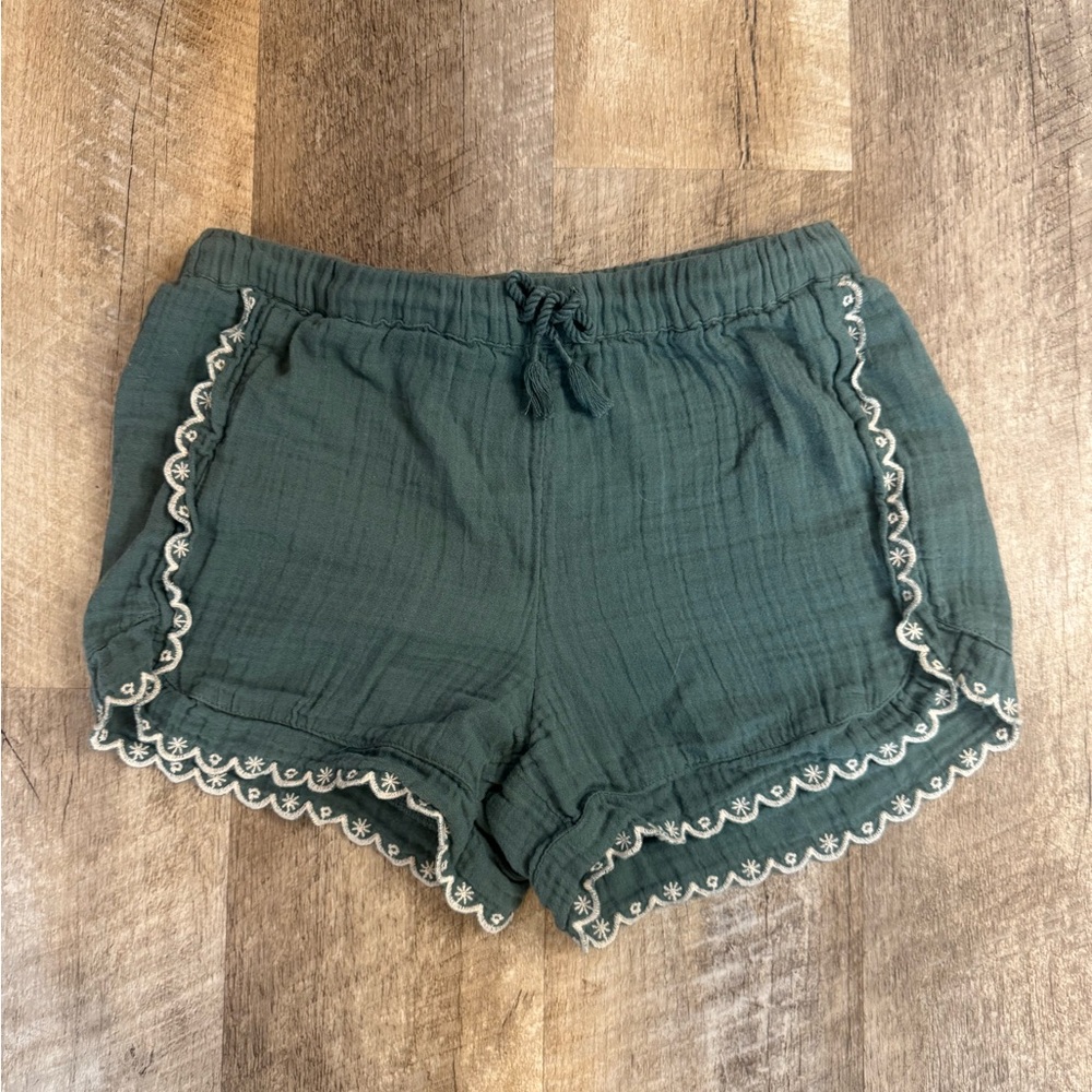 Old Navy YOUTH 10-12, green shirts with white trim detail